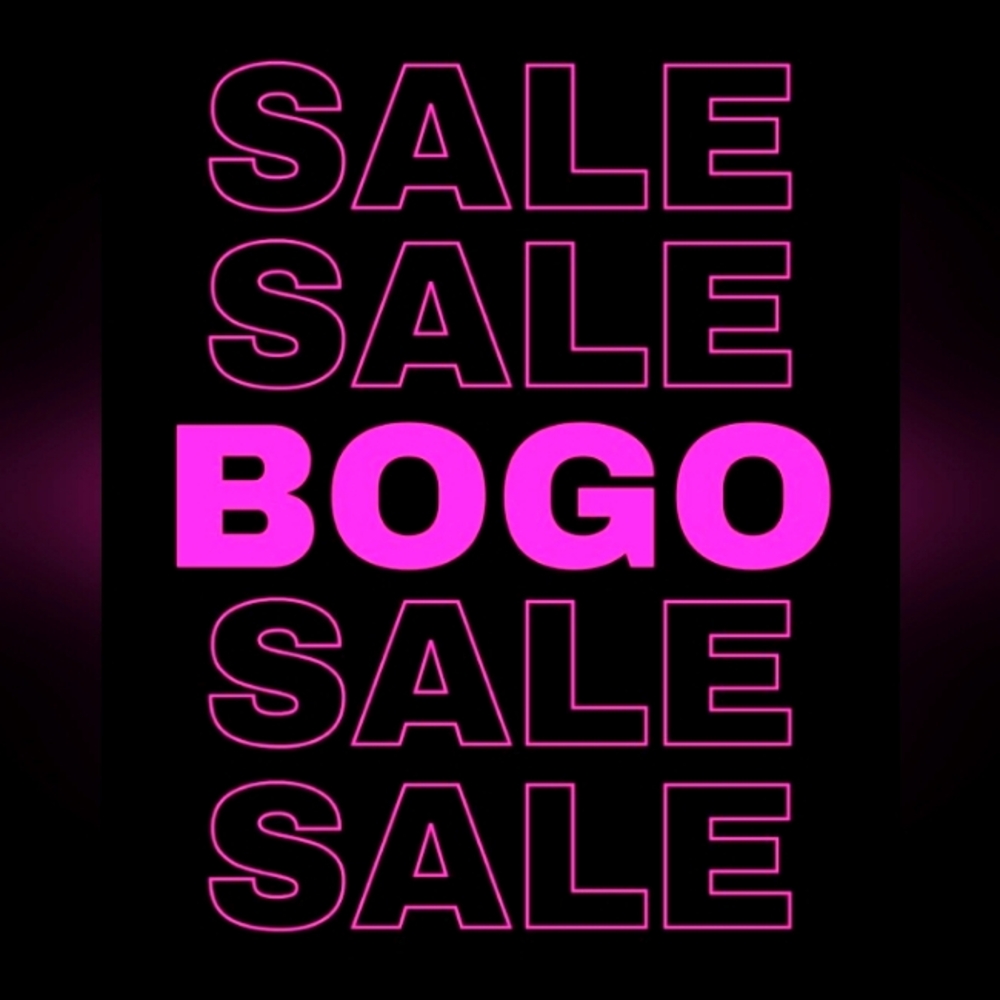 Any ITEMS REGULAR PRICE UNDER $20. BUY 1 GET 1  HALF OFF lesser value 1/2 OFF